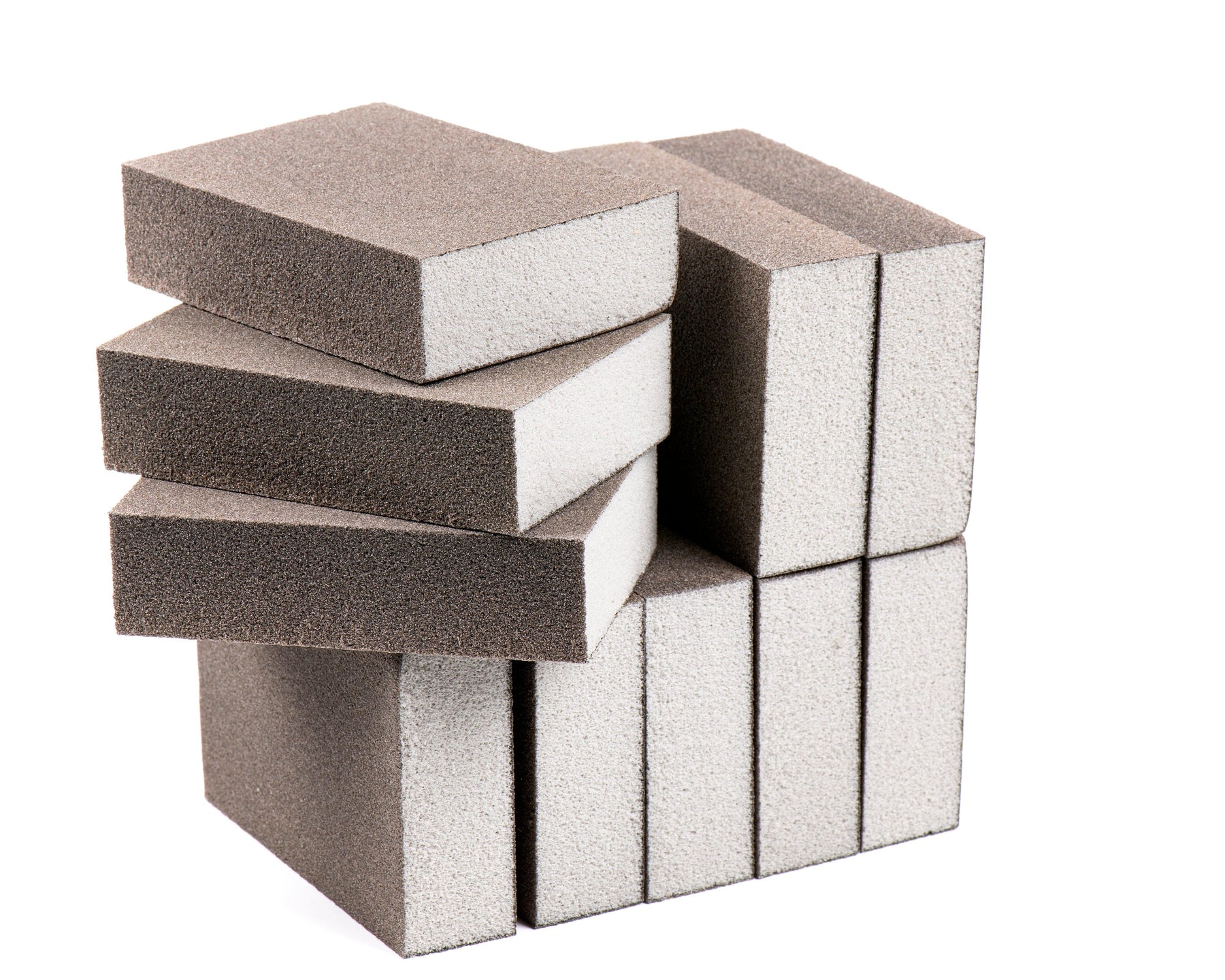 4-Sided Abrasive Sponge - 2.75 X 3.94 X 1 Pk/10 - Finishers Depot