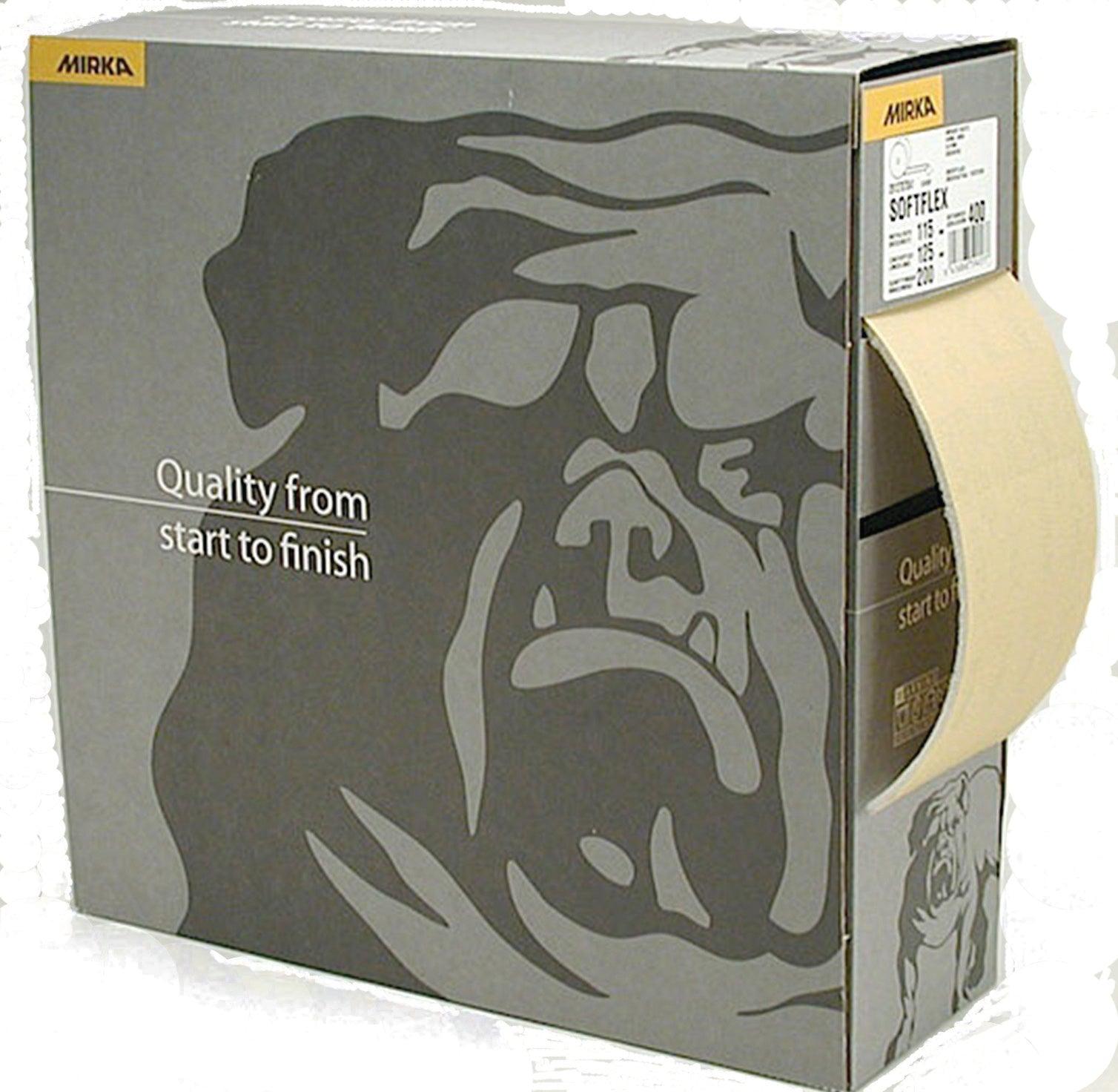 Mirka 2912707015 Goldflex-Morbido Perf, Ruolo P150, 115 X 125 Mm, 200 PRO Rotolo - Foto 6