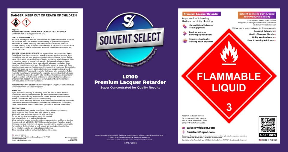Solvent Select Premium Lacquer Retarder