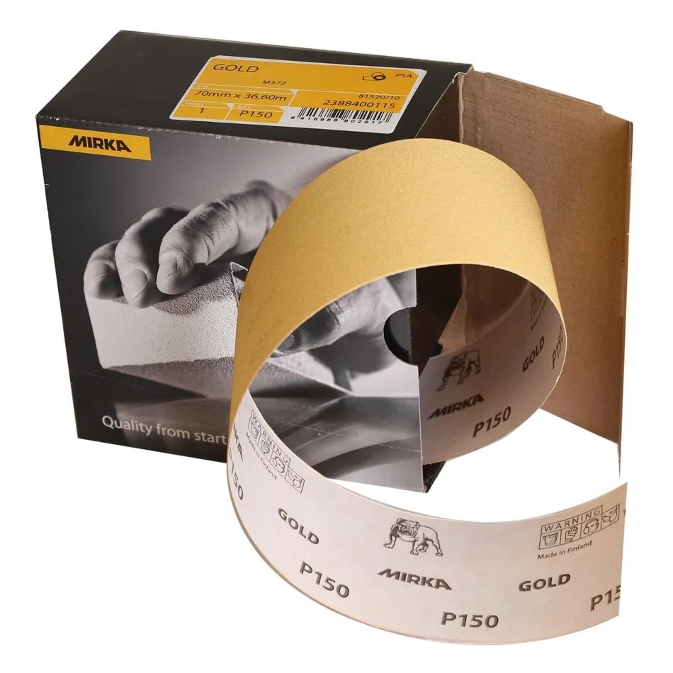 Mirka GOLD 2.75"x120' PSA, 1/Roll