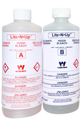 Lite-N-Up Wood Bleach - 1 Qt Kit Case