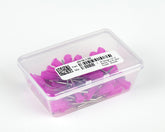 Glaze Inking Needles (Purple - LL, 16 ga. 1 - Pack 50 - Finishers Depot