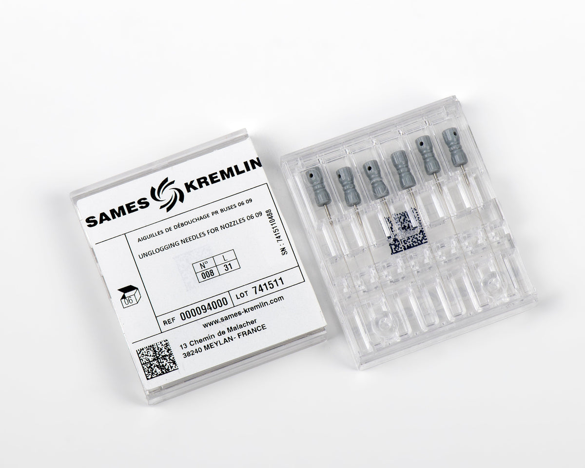 Kremlin X-Cite Gun Cleaning Needle, Tip #09 and Smaller - Pack of 6 - Finishers Depot