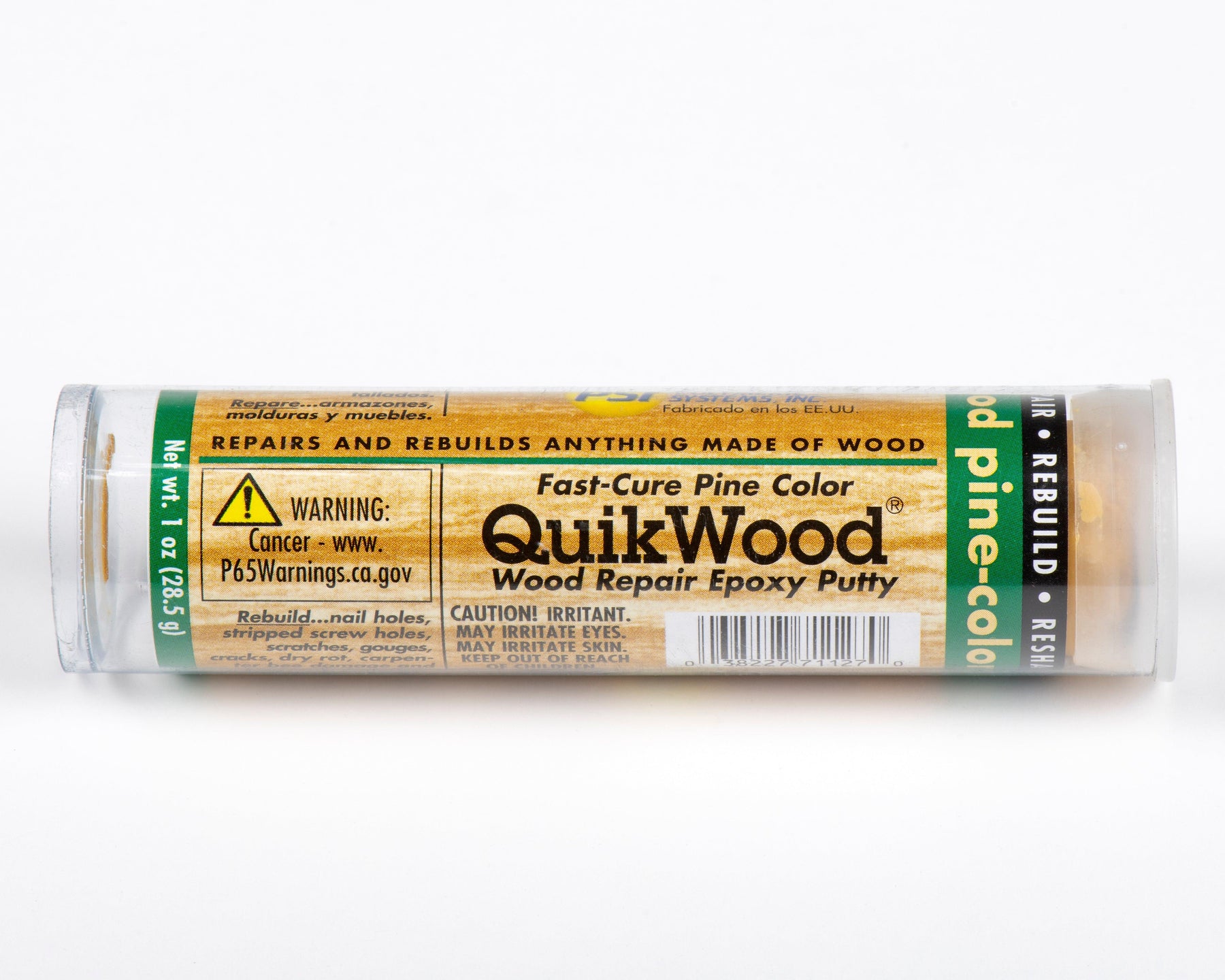 Quik-Wood Epoxy Putty - Single Sticks