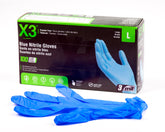 Disposable Nitrile Gloves - Box of 100 - Light Duty - Non-powder - Finishers Depot